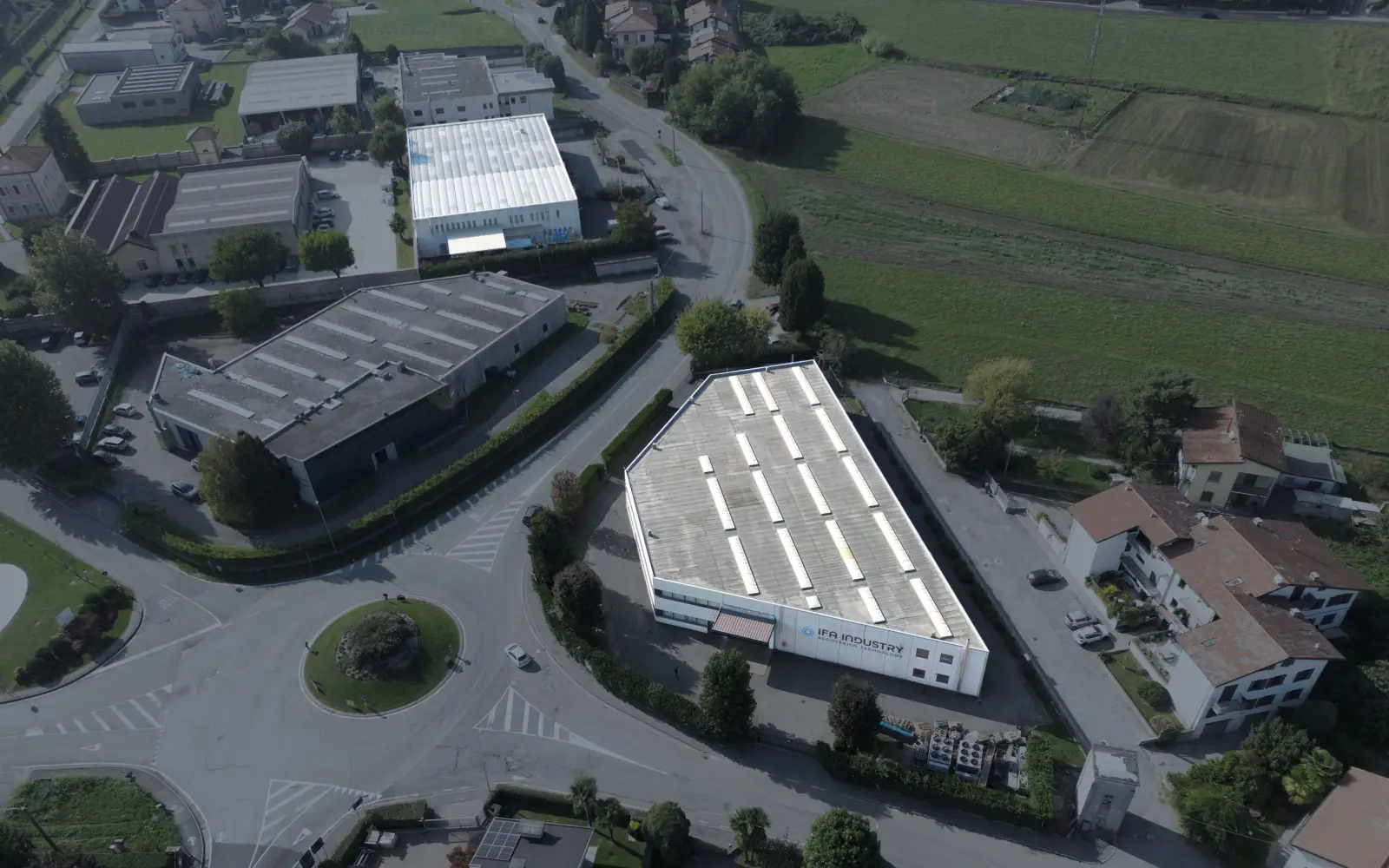 Le site d’IFA Industry à Guanzate vu du ciel
